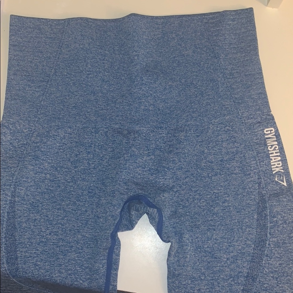 Gymshark- blue vital seamless legging- full length